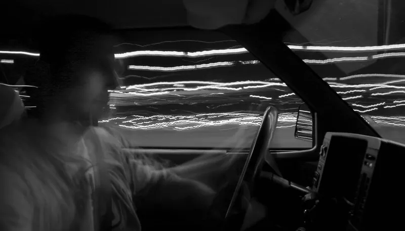 Car Drive at Night