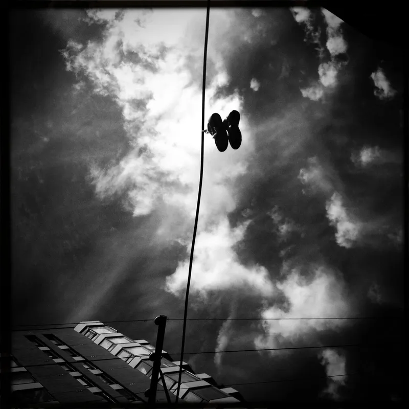 Shoes on a Power Line